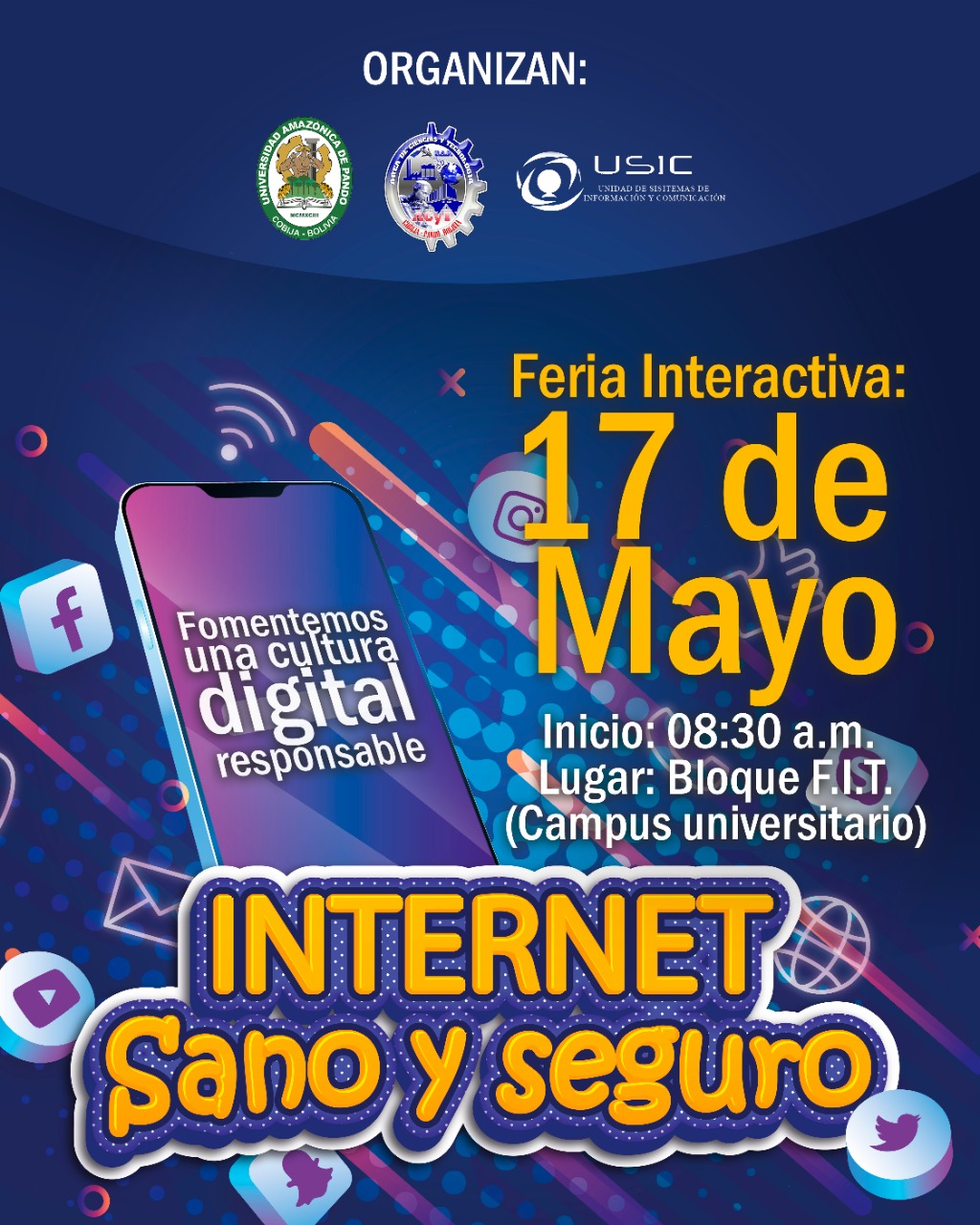 FERIA: "INTERNET SANO Y SEGURO"